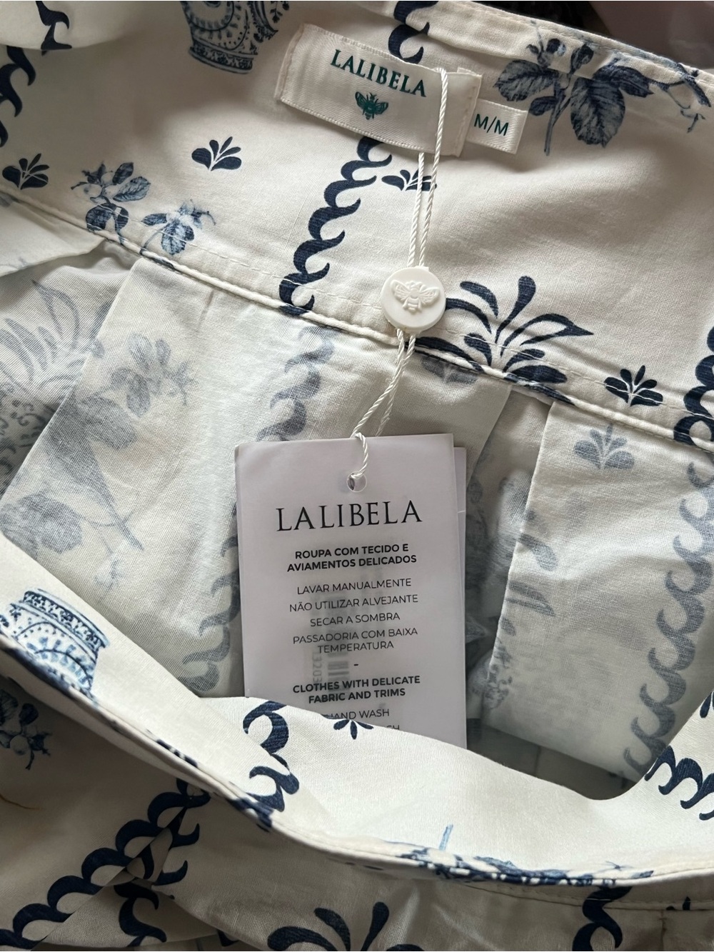 Lalibela Maxi Skirt - Blue Pattern - Picture 5 of 6